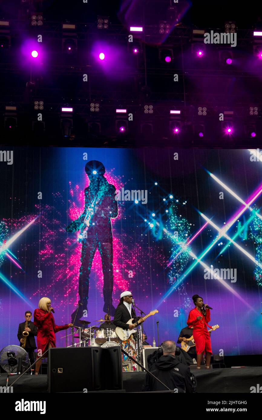 NILE RODGERS AND CHIC TRNSMT 2022 DAY ONE Stock Photo Alamy