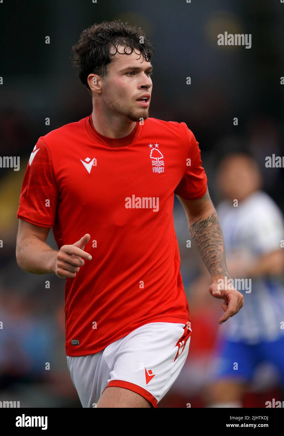 Nottingham Forest's Neco Williams during a pre-season friendly match at the Pirelli Stadium, Burton upon Trent. Picture date: Wednesday July 20, 2022. Stock Photo