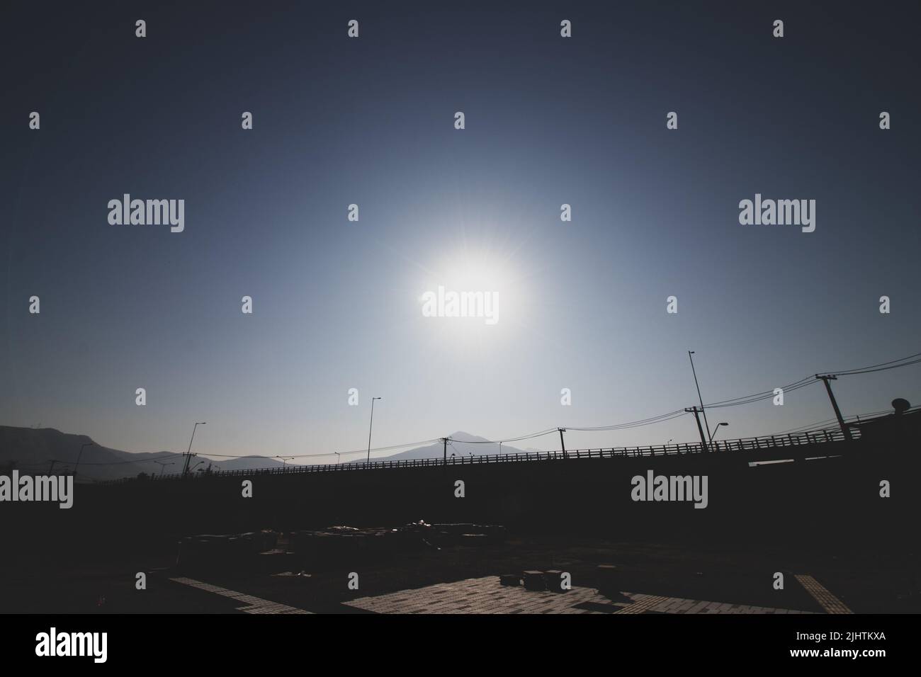 View of the Quilicura commune in Santiago, Chile Stock Photo Alamy