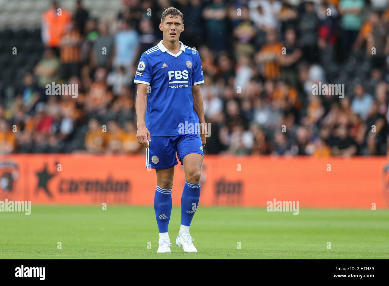 Kallangsingapore30jul2023jannik Vestergaard 23 Player Leicester City Stock  Photo 2346286771