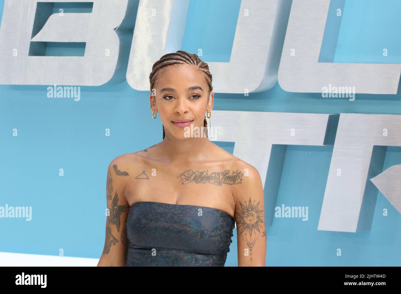 Yinka Bokinni, Bullet Train UK Gala Screening, Leicester Square, London