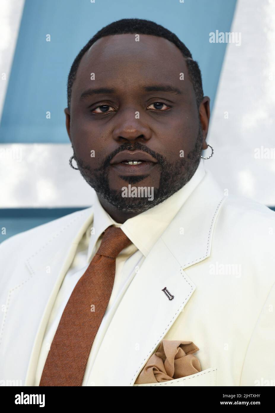 July 20th, 2022. London, UK. Brian Tyree Henry arriving at the Bullet Train UK Special Screening, Cineworld Leicester Square, London. Credit: Doug Peters/EMPICS/Alamy Live News Stock Photo