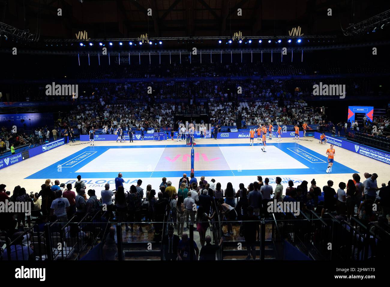 Unipol Arena, Bologna, Italy, July 20, 2022, Unipol Arena Bologna Volley Nations League 2022