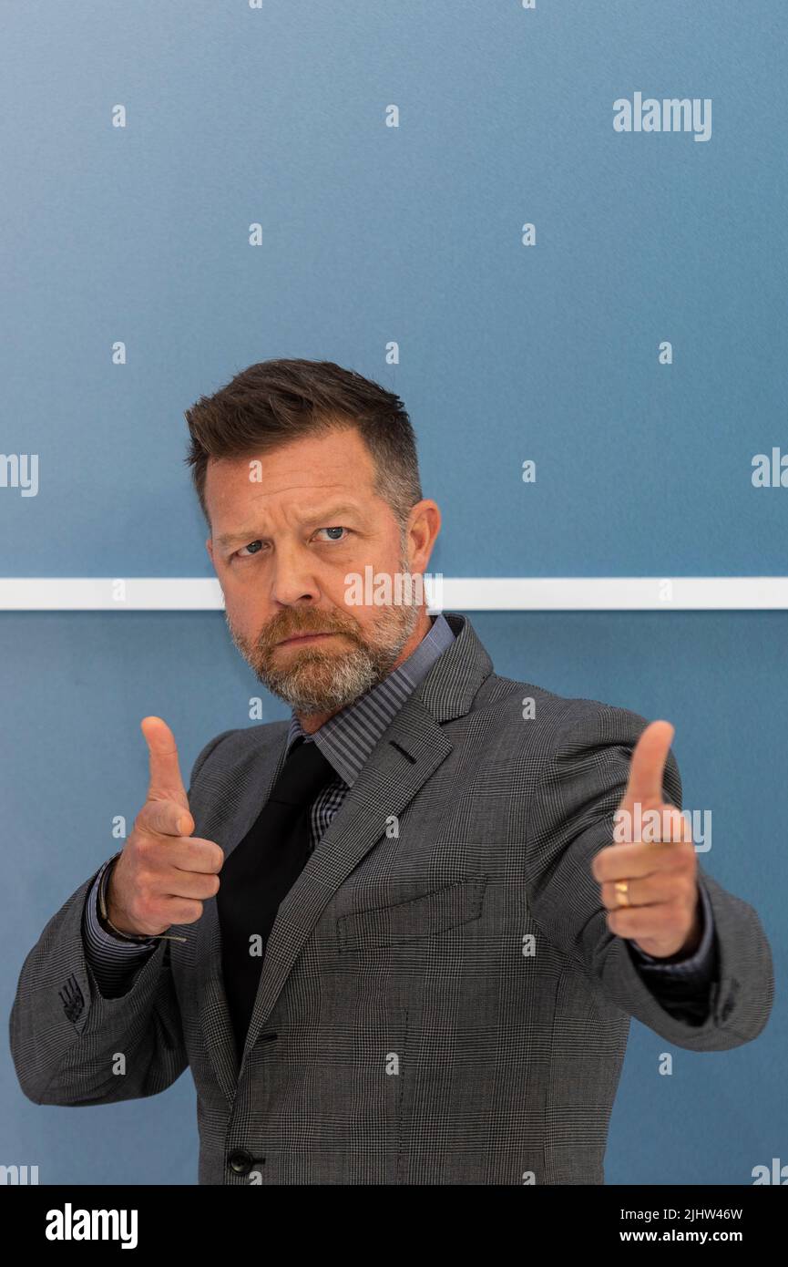 London, UK. 20 July 2022. Director David Leitch attends the UK gala screening of the movie ‘Bullet Train’ at Cineworld Leicester Square.  Credit: Stephen Chung / Alamy Live News Stock Photo