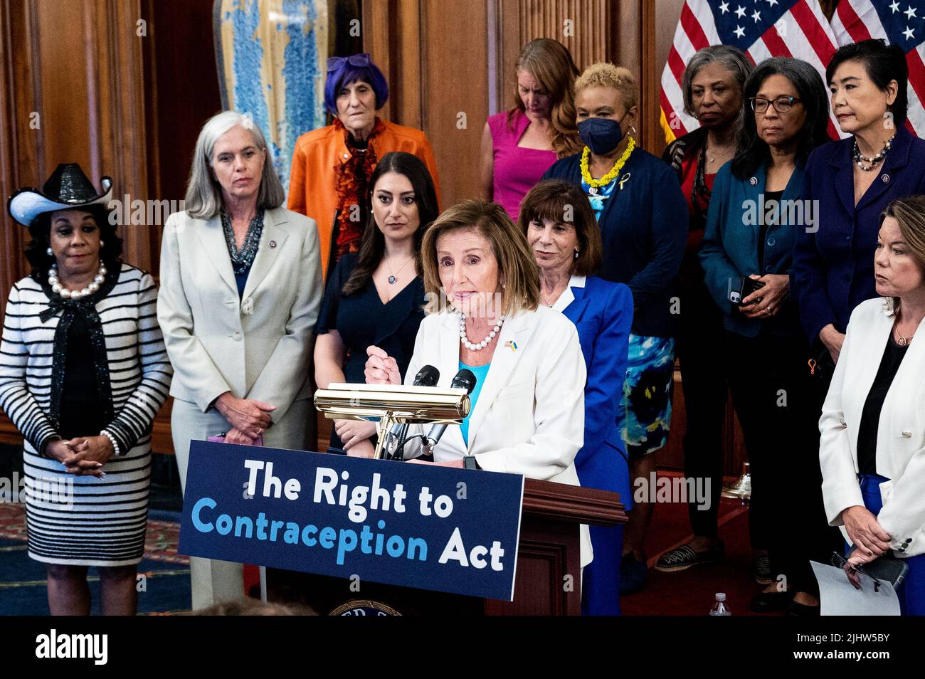 Washington, United States. 20th July, 2022. House Speaker Nancy Pelosi