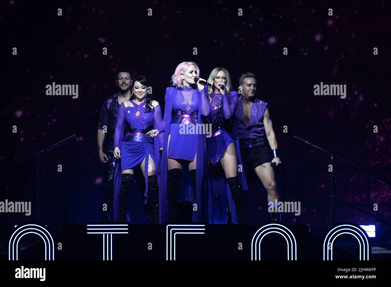 Steps performing in concert at the Utilita Arena, Newcastle on November