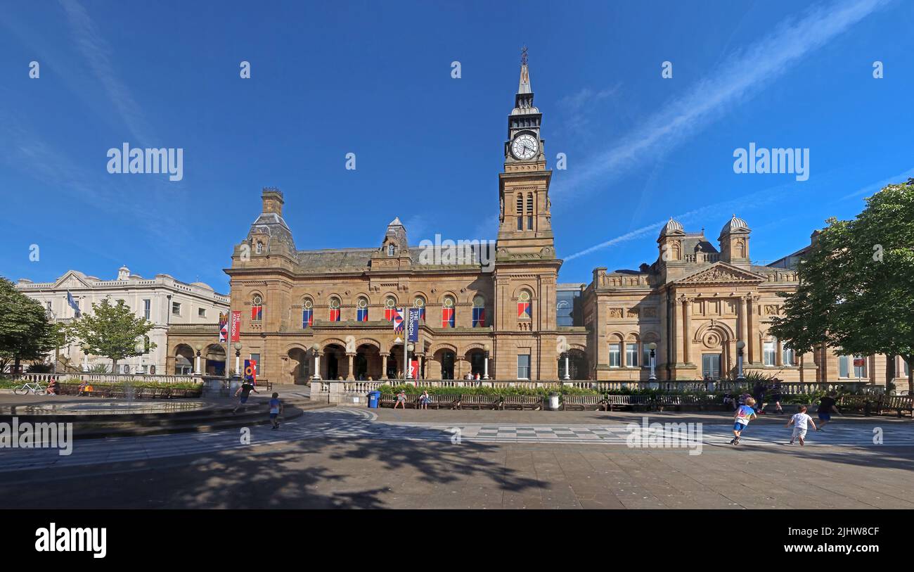 Panorama of The Atkinson 1874, named after William Atkinson, Lord Street,  Southport, Merseyside, England, UK, PR8 1DB Stock Photo