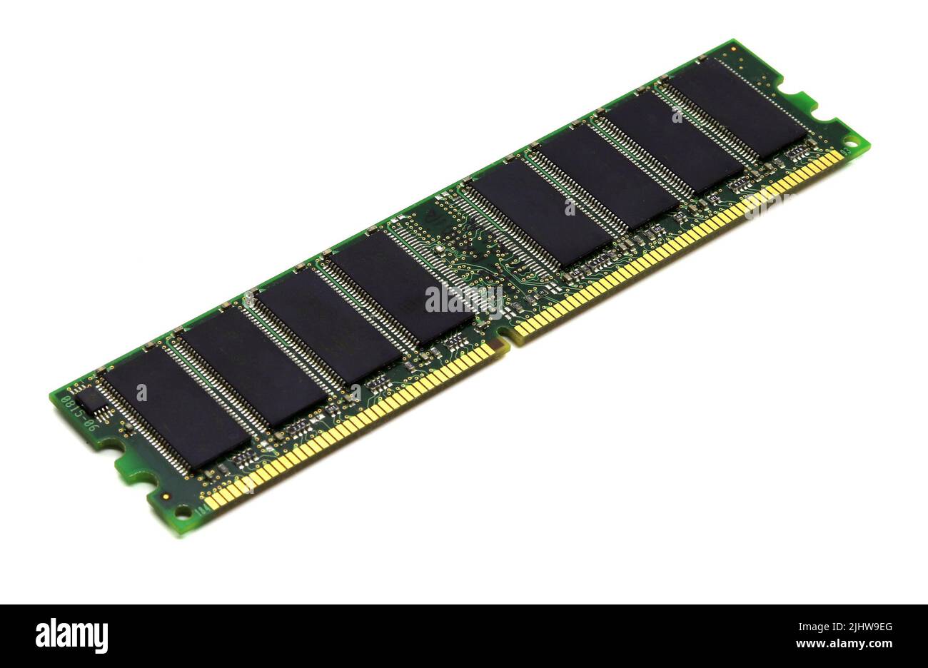 Old personal computer ram memory Stock Photo