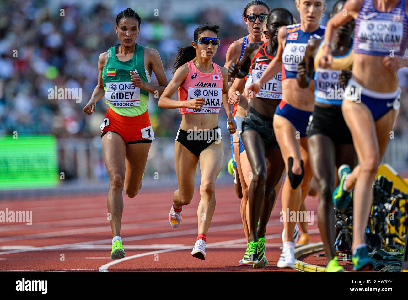 EUGENE UNITED STATES JULY 20 Nozomi Tanaka Of Japan Competing On 
