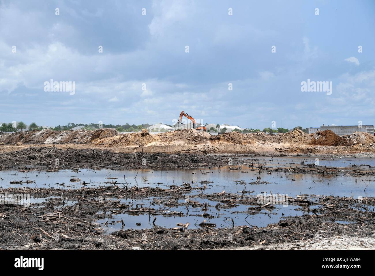 Excavators and Heavy Duty Construction Vehicles change the landscape of