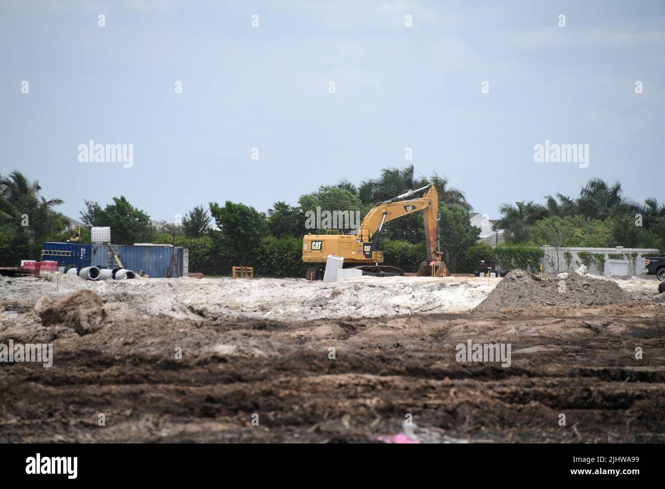 Excavators and Heavy Duty Construction Vehicles change the landscape of