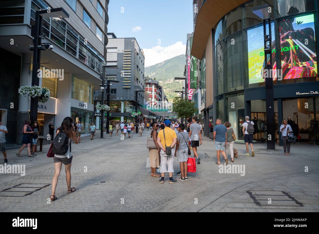 Meritxell street hi-res stock photography and images - Alamy