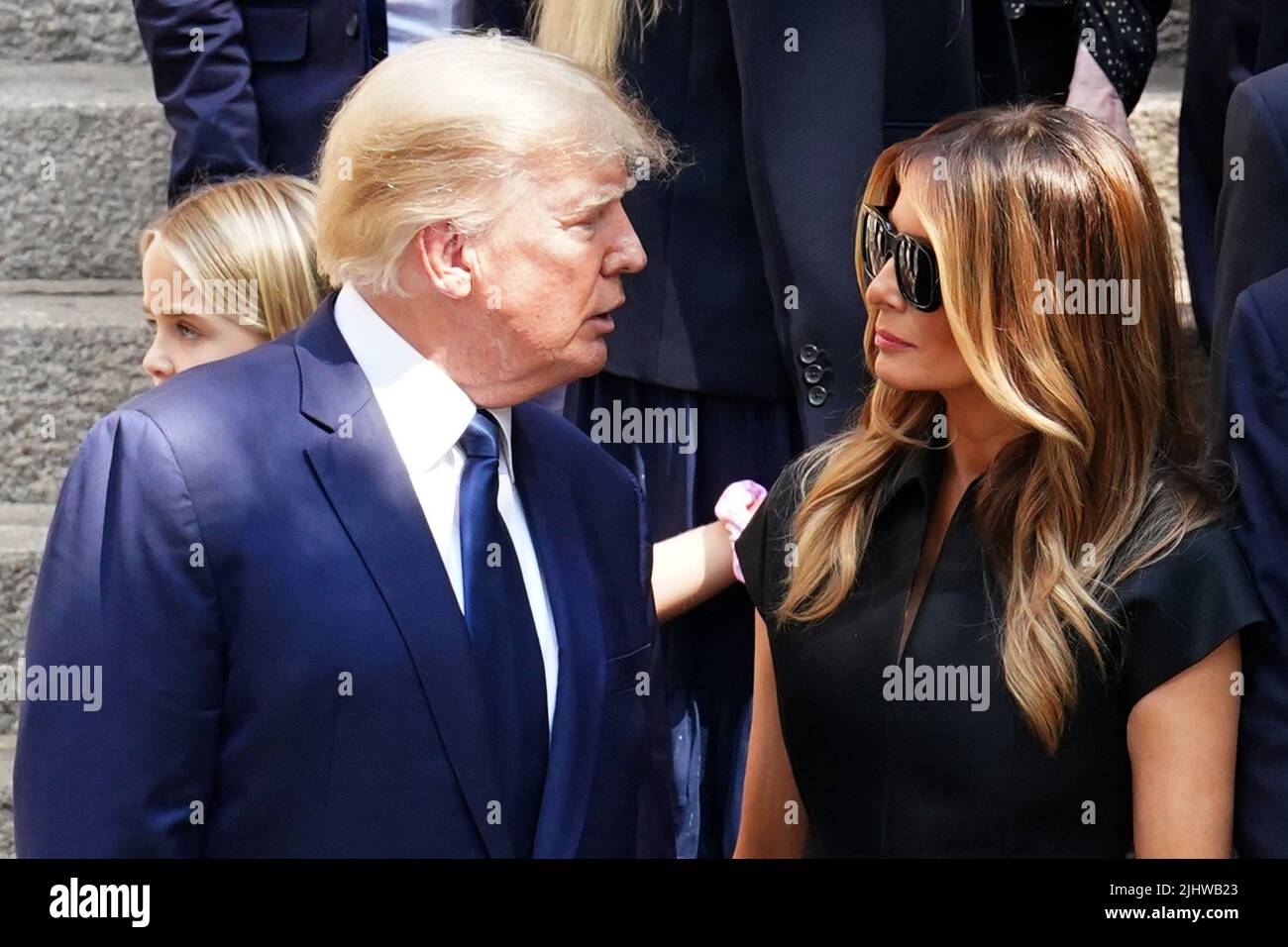 New York, NY, USA. 20th July, 2022. Donald Trump, Melania Trump in