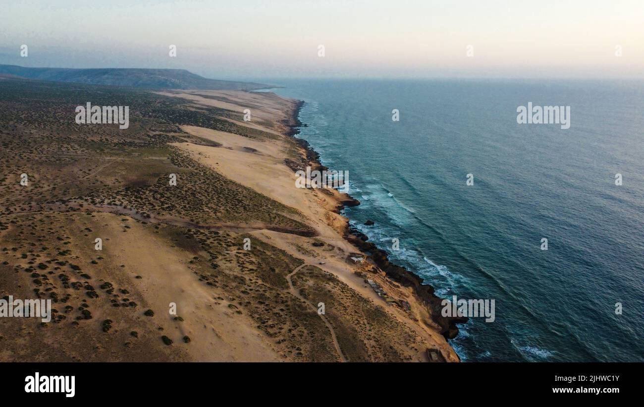 Taghazout Morocco , Drone Shot Stock Photo Alamy