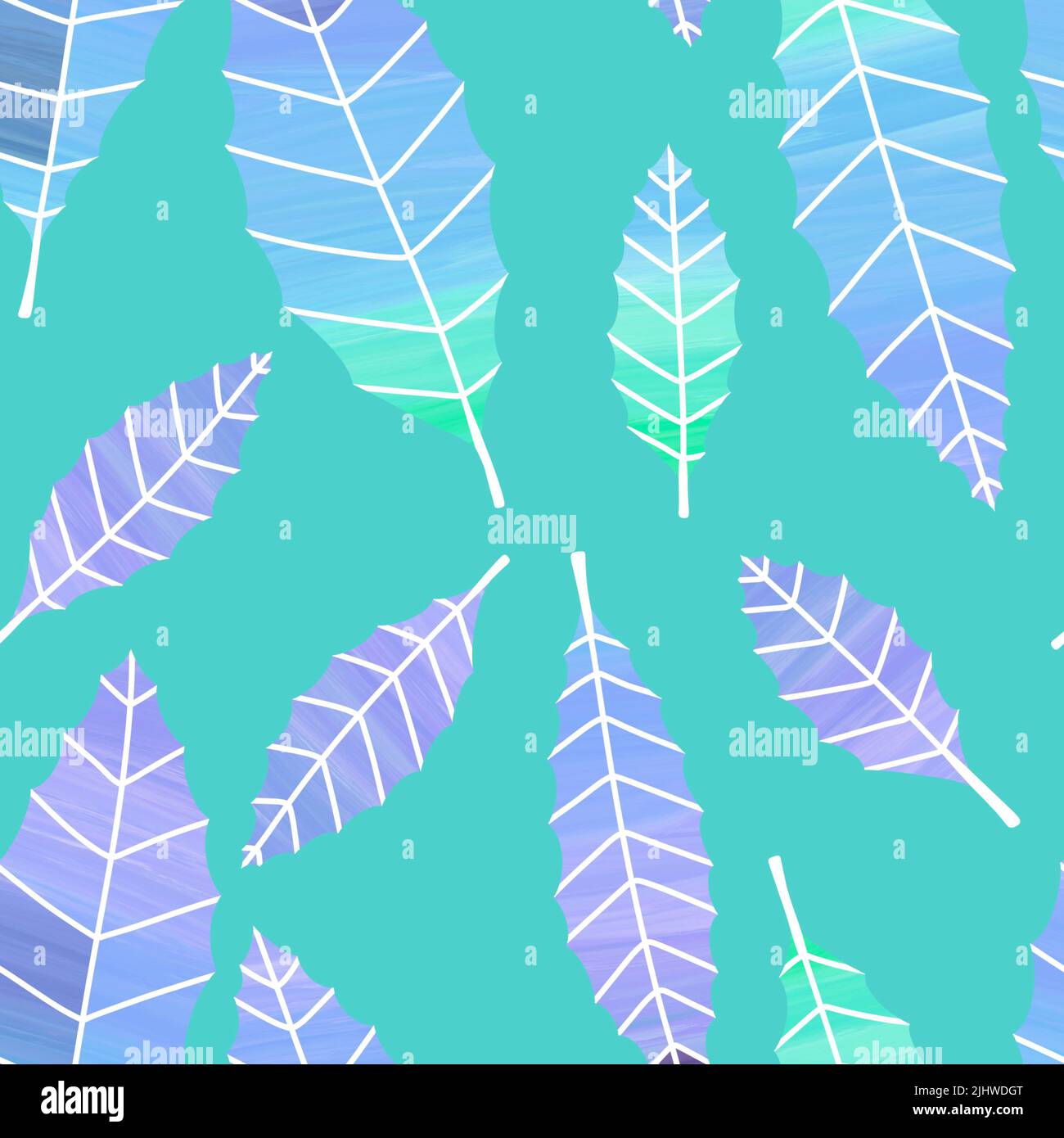 Autumn floral seamless cartoon leaves pattern for clothes print and ...