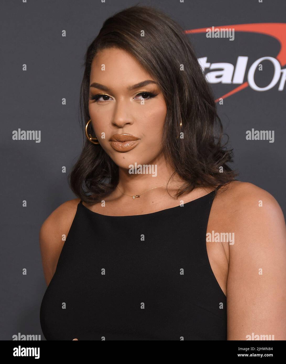 Los Angeles, USA. 20th July, 2022. Liz Cambage arrives at the 2022