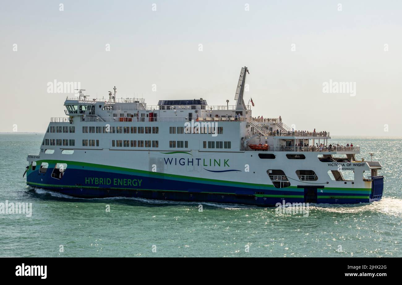 the isle of wight ferry victoria of wight operated by wightlink ferries
