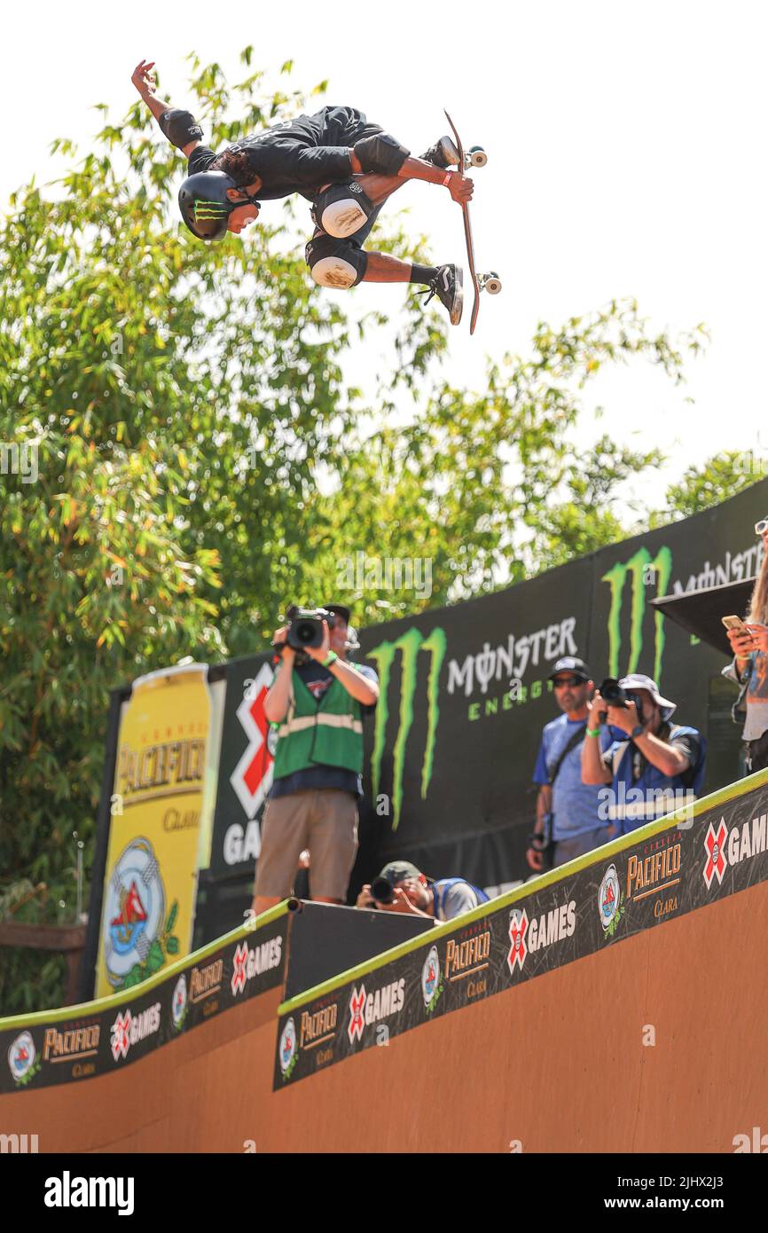 Moto Shibata (JPN), July 20th, 2022 Skateboarding X Games 2022 Southern California, Mens