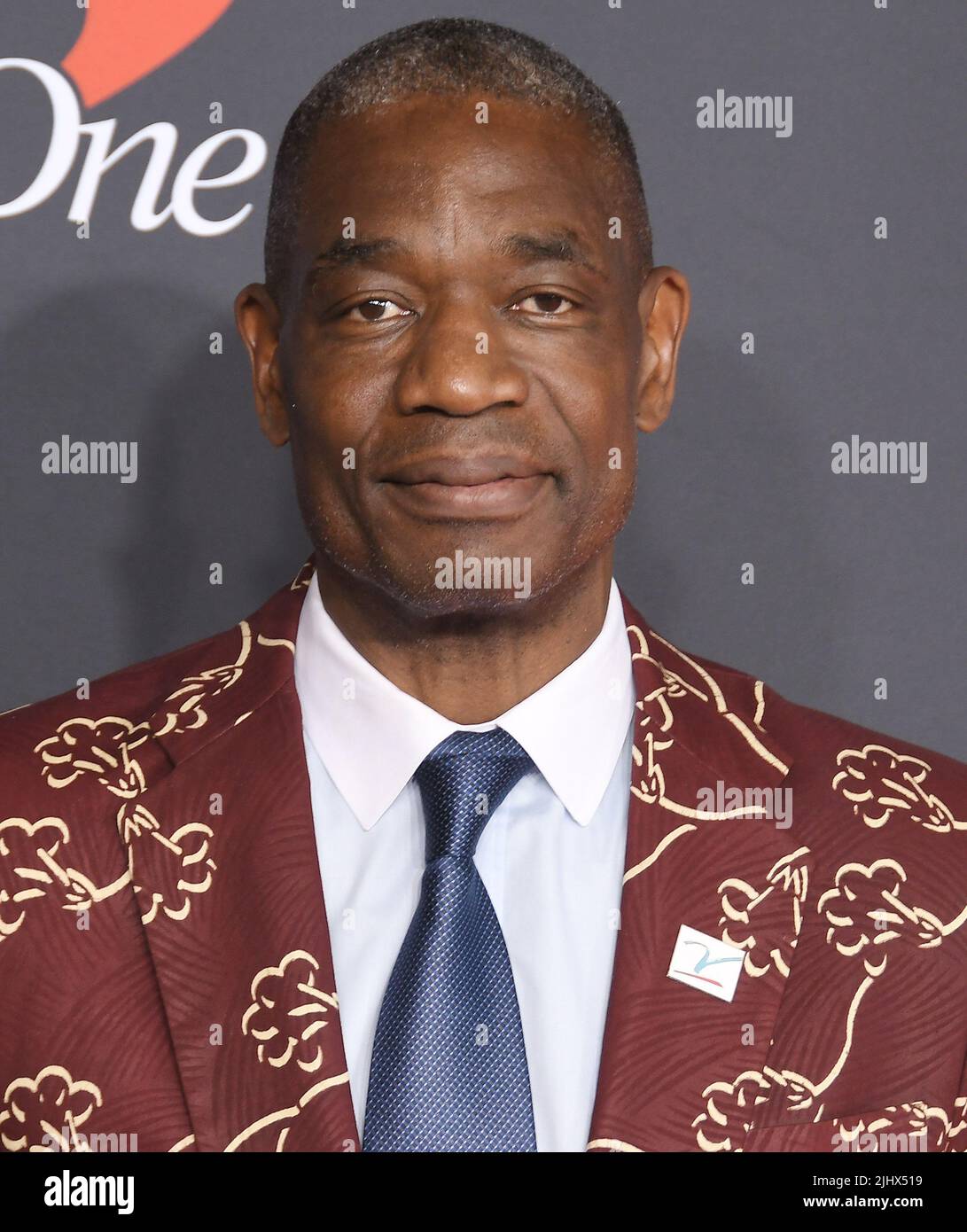 Los Angeles, USA. 20th July, 2022. Dikembe Mutombo arrives at the 2022