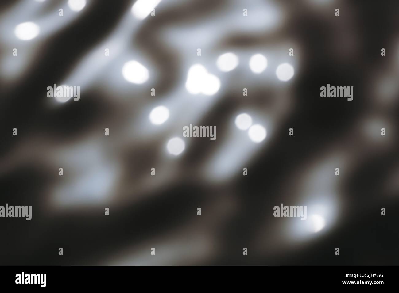 Sun reflecting in water surface - bokeh effect Stock Photo - Alamy