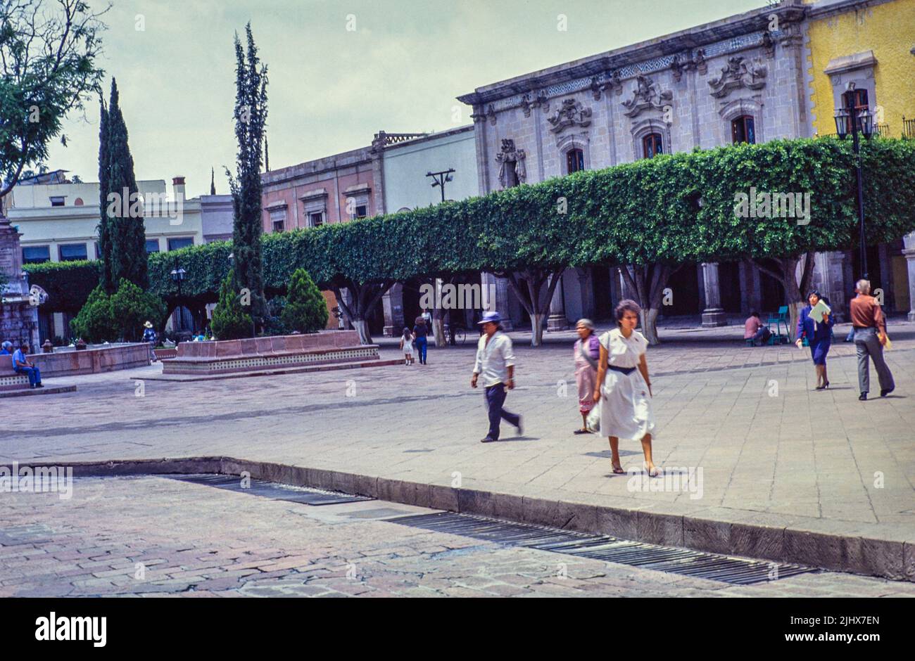 Queretaro,  Mexico, photo from c 1990 Stock Photo