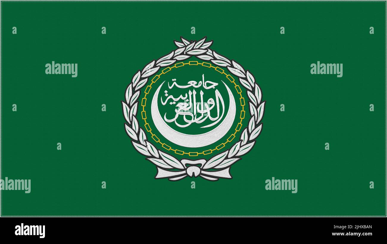 Flag of league of arab states hi-res stock photography and images - Alamy