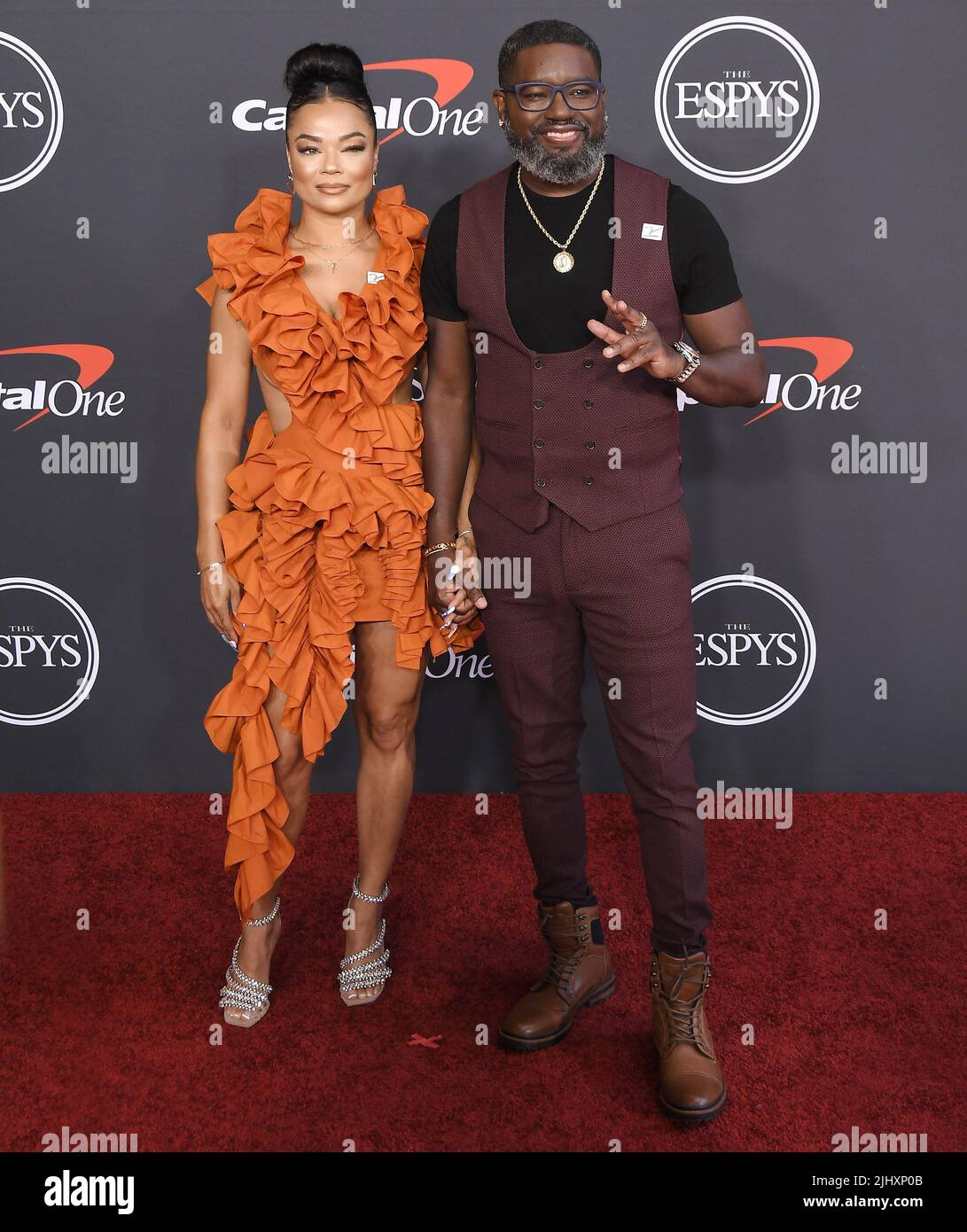 Los Angeles, USA. 20th July, 2022. (LR) Dannella Lane and Lil Rel