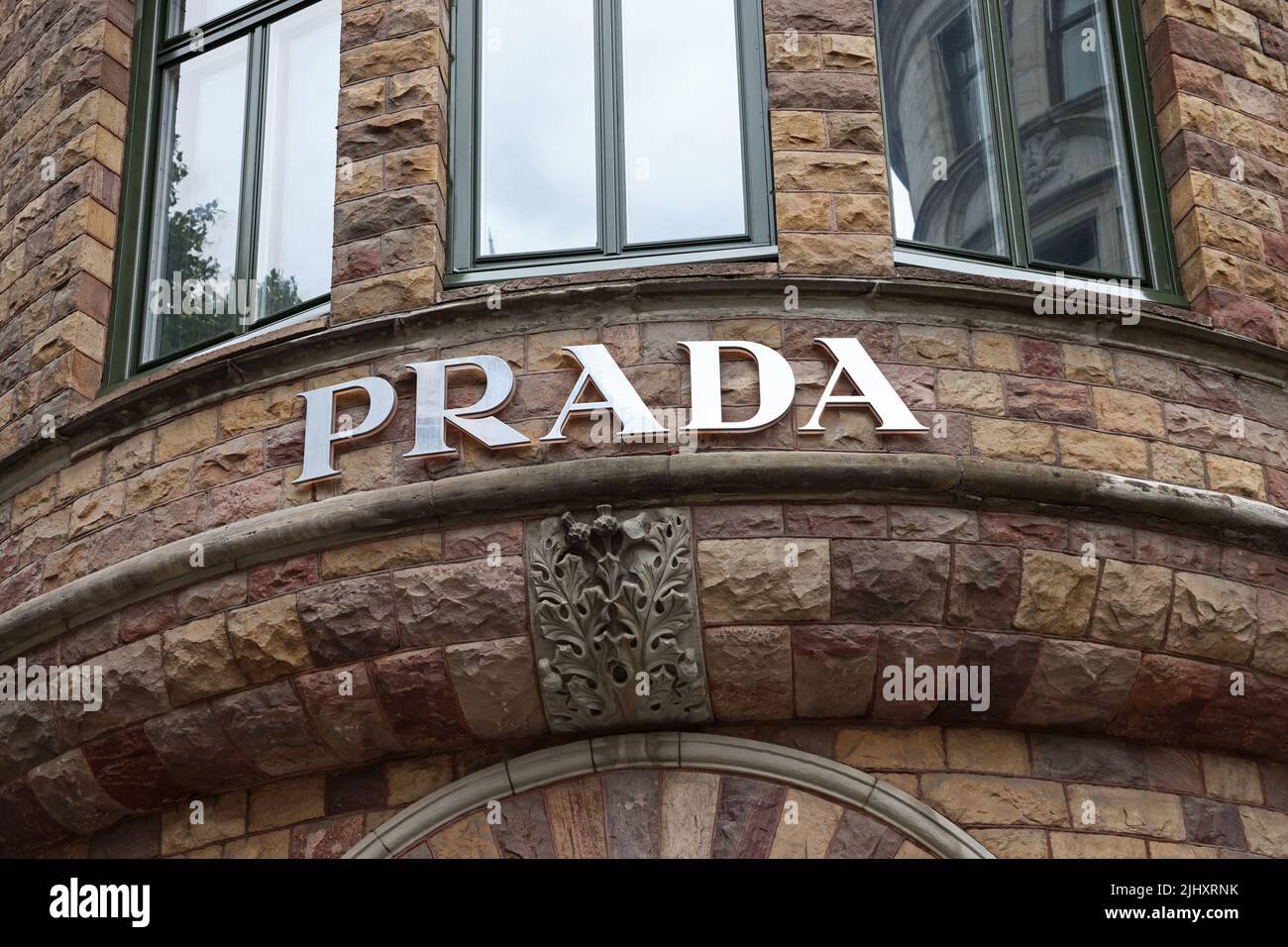 Prada store in the city of Stockholm, Sweden Stock Photo - Alamy