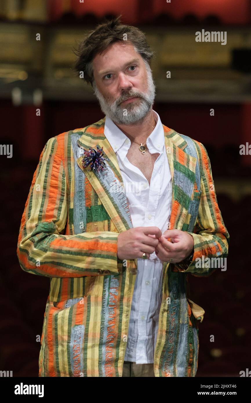 madrid spain 21st july 2022 the american canadian singer and songwriter rufus wainwright poses during the portrait session at the real theater in madrid credit sopa images limitedalamy live news 2JHXT46