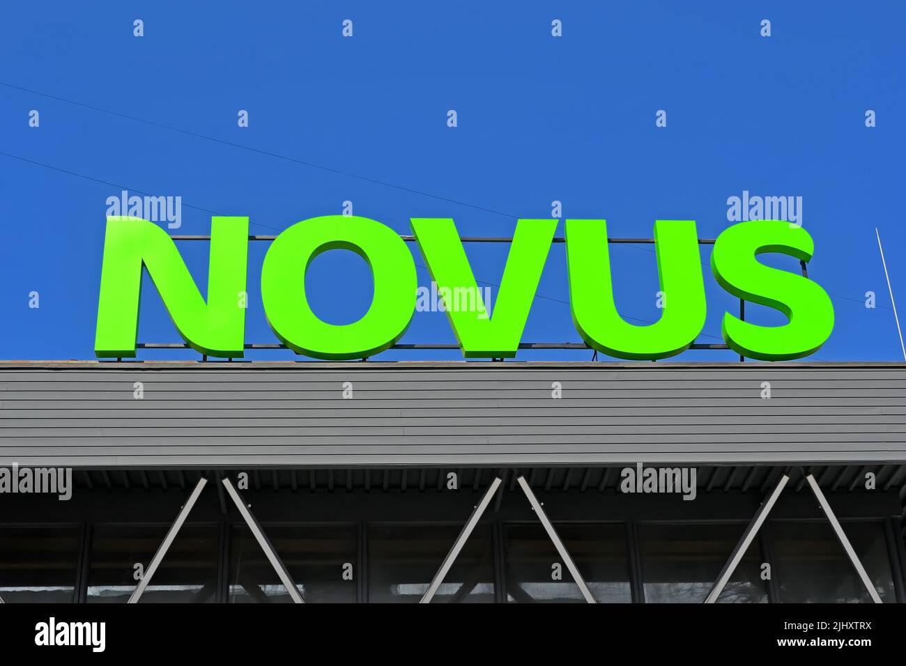 Novus sign hi-res stock photography and images - Alamy