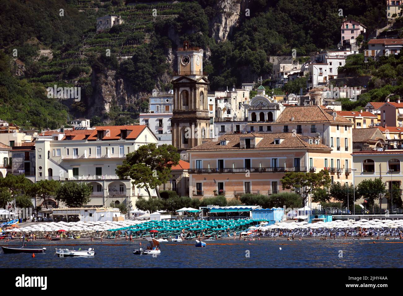 Minori, Amalfi coast Italy  picture by Gavin Rodgers/ Pixel8000 Stock Photo