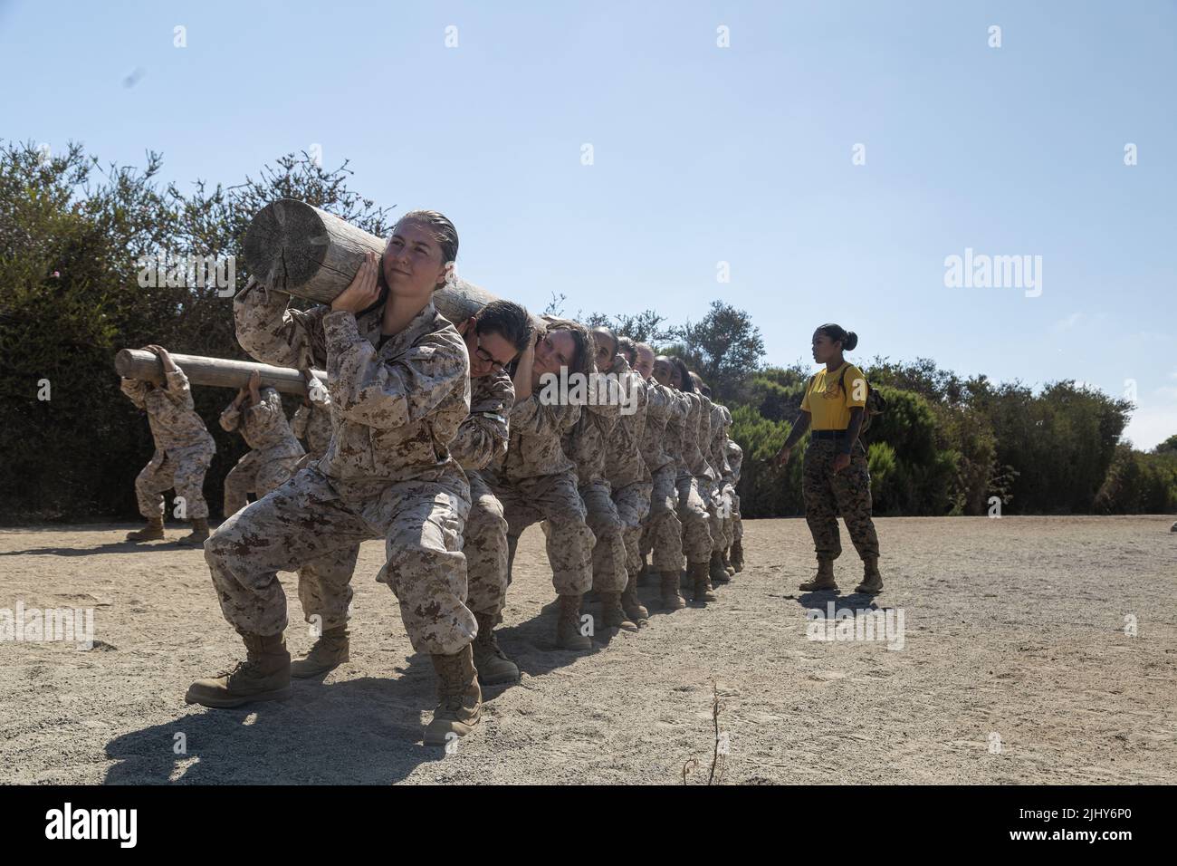 Usa women marines boot camp hires stock photography and images Alamy