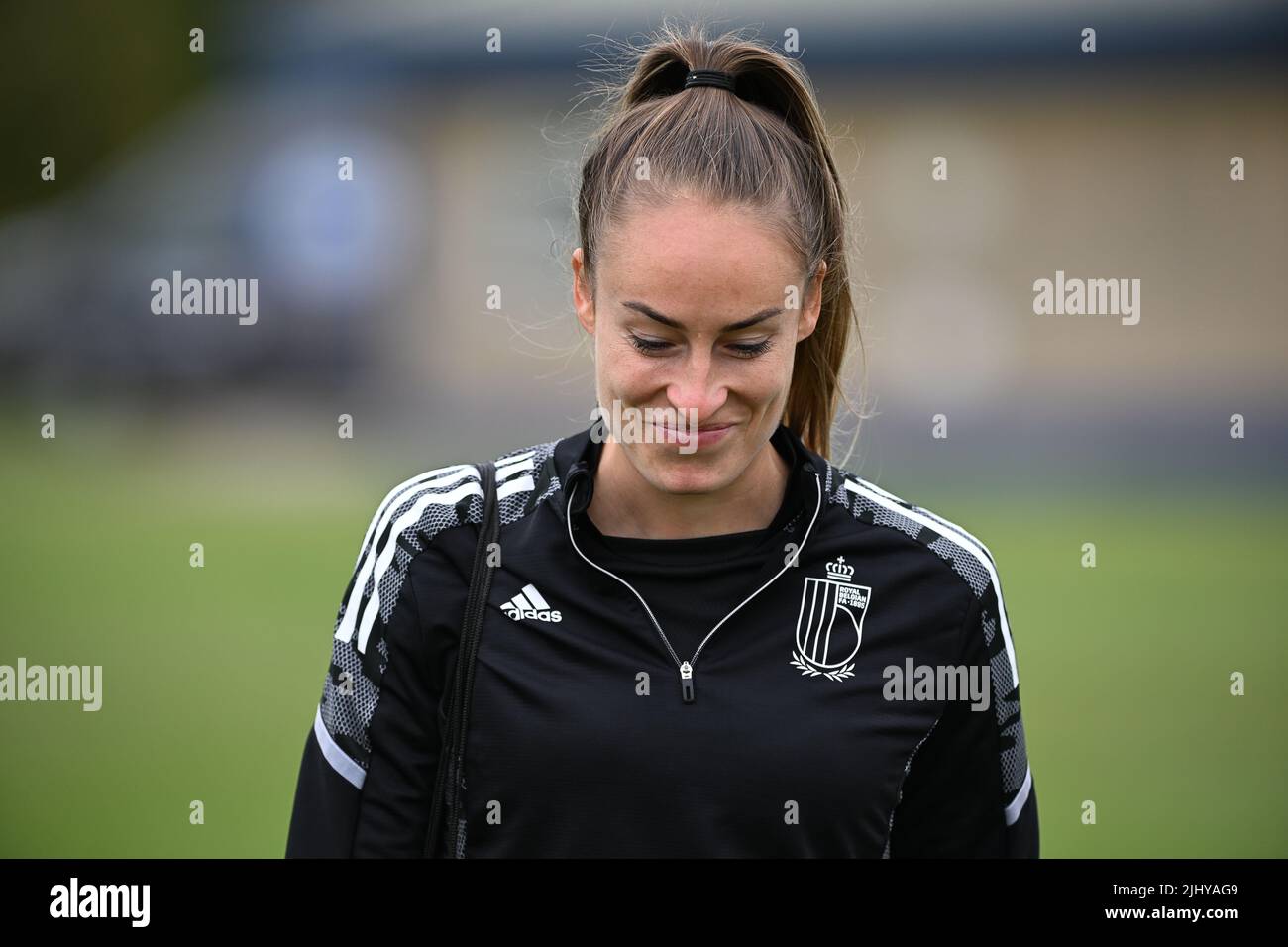 Belgium's Tessa Wullaert pictured during a training session of Belgium