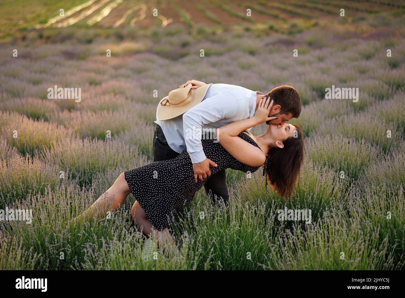 Couple passionately kissing hi-res stock photography and images - Alamy