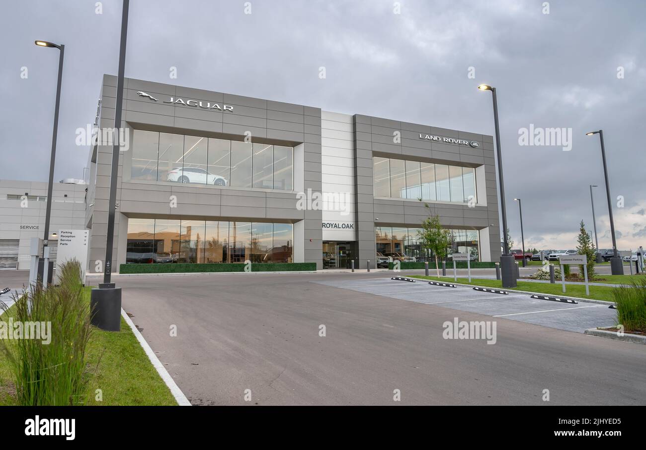 Calgary, Alberta, Canada July 18, 2022 Exterior view of the Royal