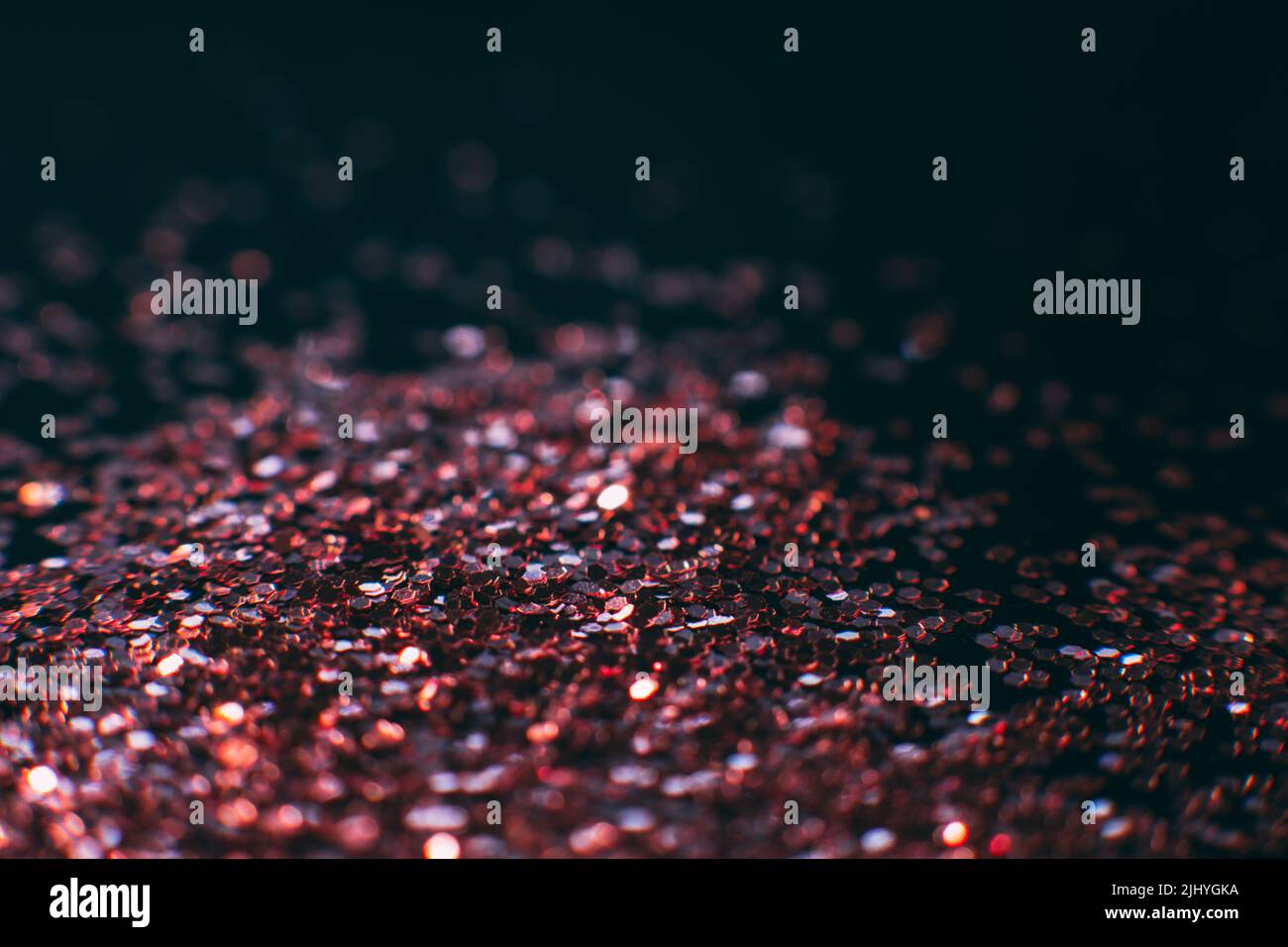 Abstract shining glitters violet makeup background Stock Photo
