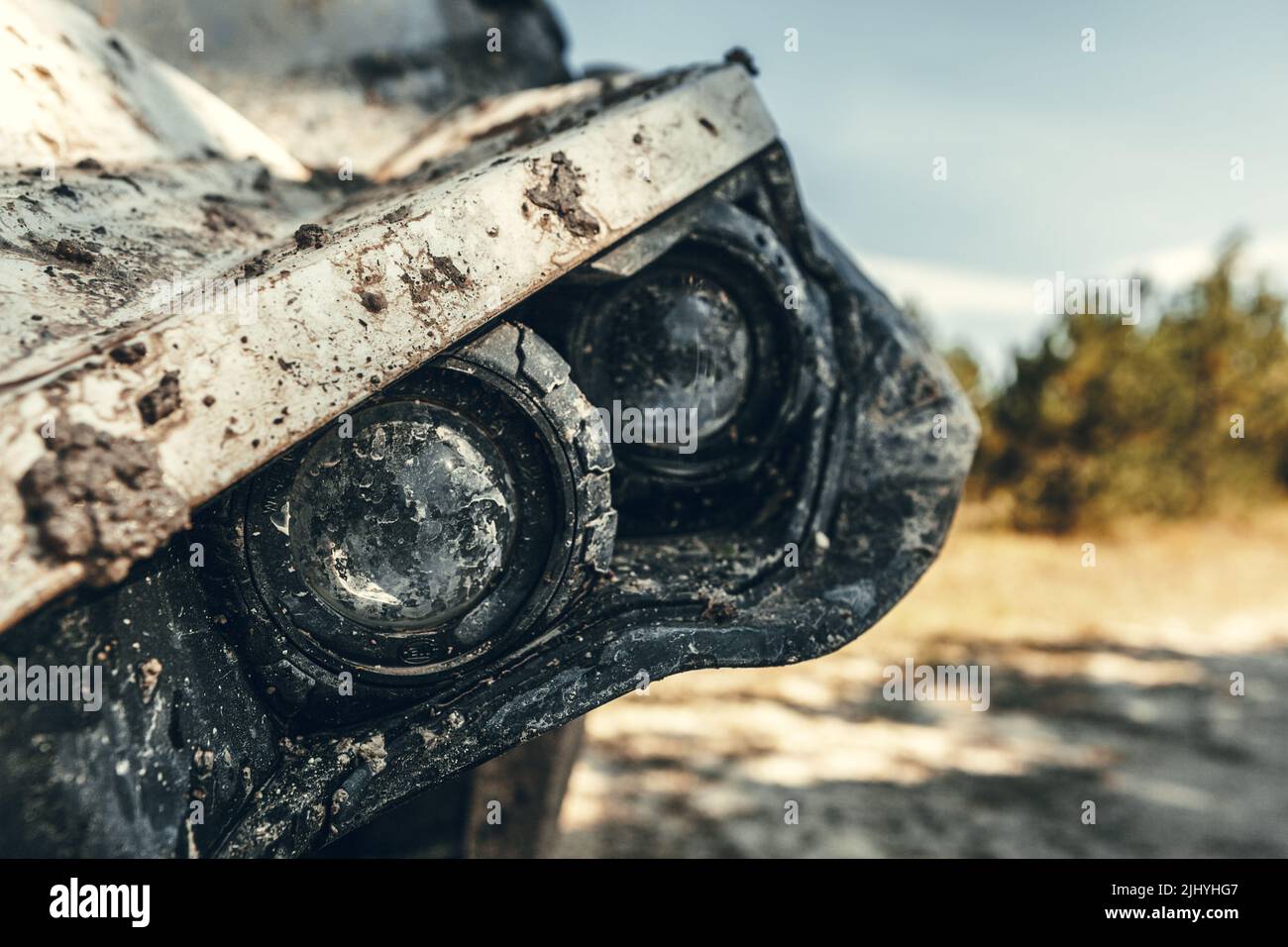 ATV lighting lights Stock Photo Alamy