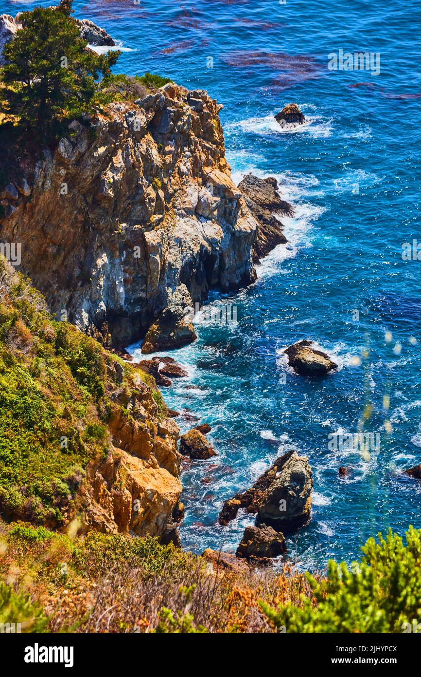Looking down on rock formation hi-res stock photography and images - Alamy