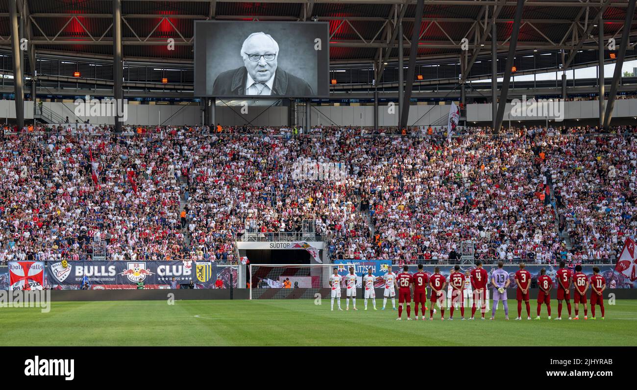 Leipzig, Germany. 21st July, 2022. Soccer Test matches, RB Leipzig