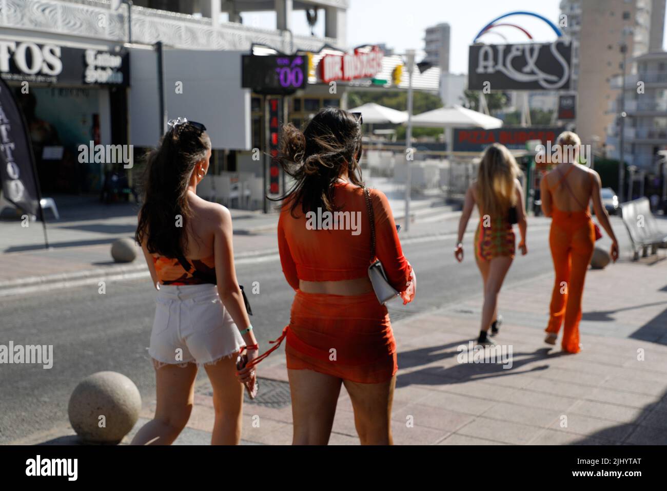 Magaluf party hi-res stock photography and images - Alamy