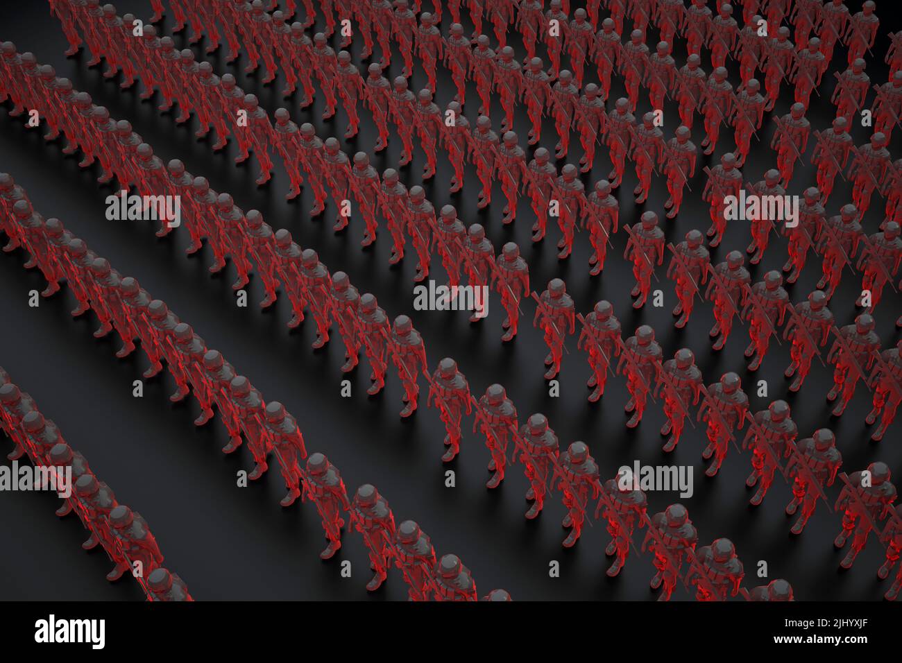 Large group of soldiers hi-res stock photography and images - Alamy