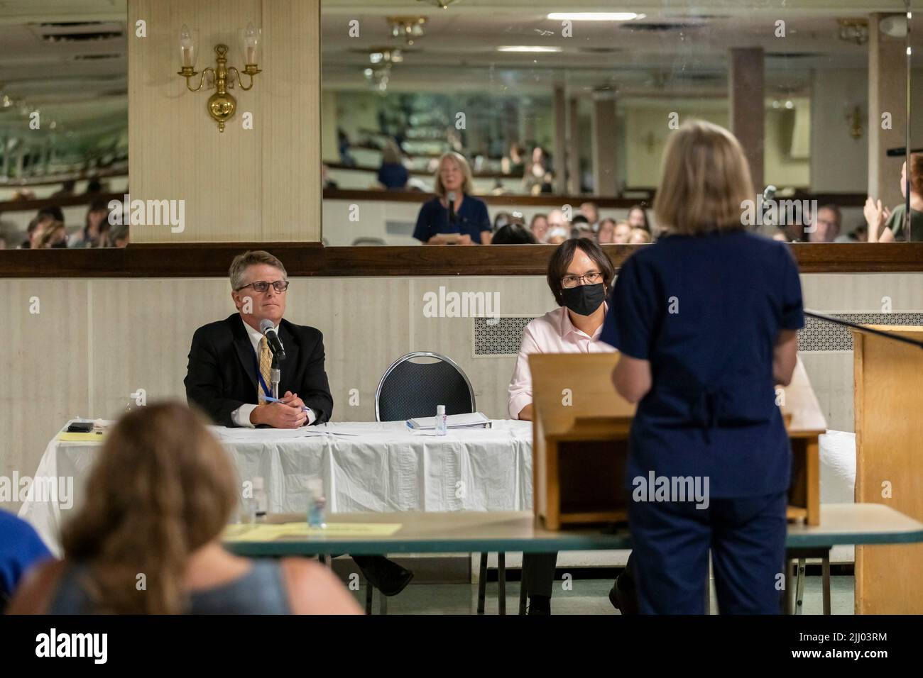 July 20, 2022. Beverly, MA. A public hearing was held by the