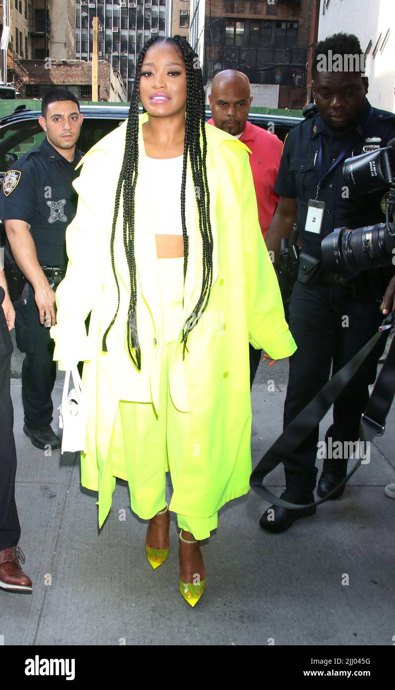 Keke Palmer on Today Show to talk about her new movie Nope -PICTURED