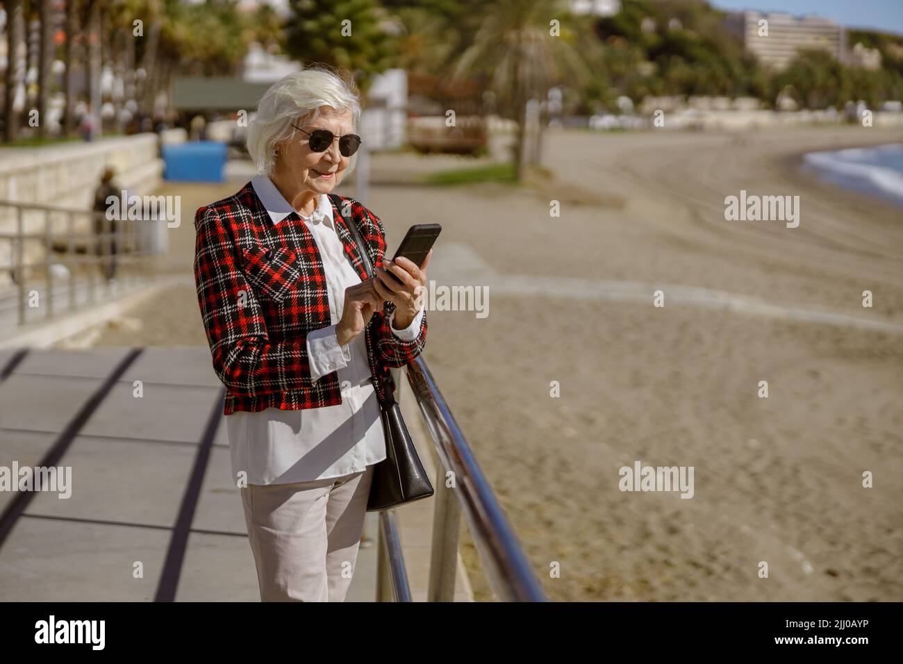Elegant senior lady hi-res stock photography and images - Alamy