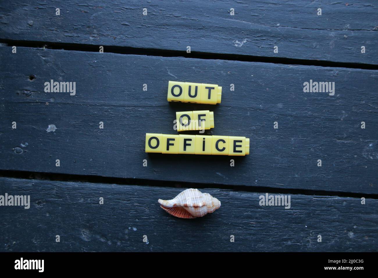 out of office creative concept Stock Photo