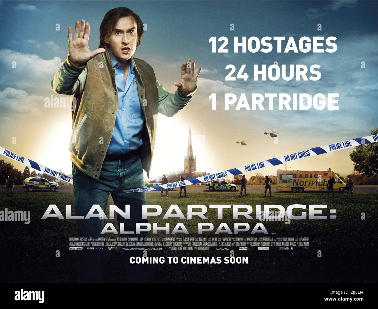 STEVE COOGAN, ALAN PARTRIDGE: ALPHA PAPA, 2013 Stock Photo