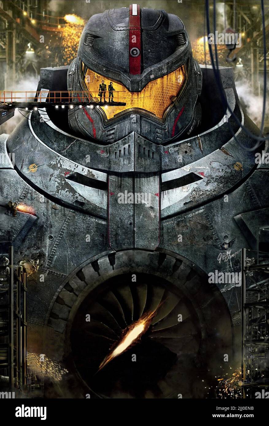 JAEGER ARTWORK, PACIFIC RIM, 2013 Stock Photo - Alamy