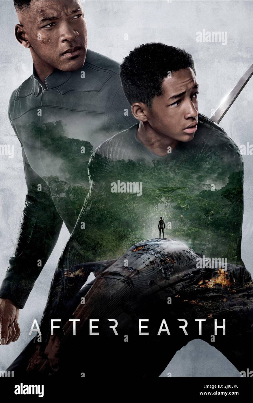 Will Smith And Jaden Smith Film After Earth Usa 2013 Characters Cypher Raige Kitai Raige