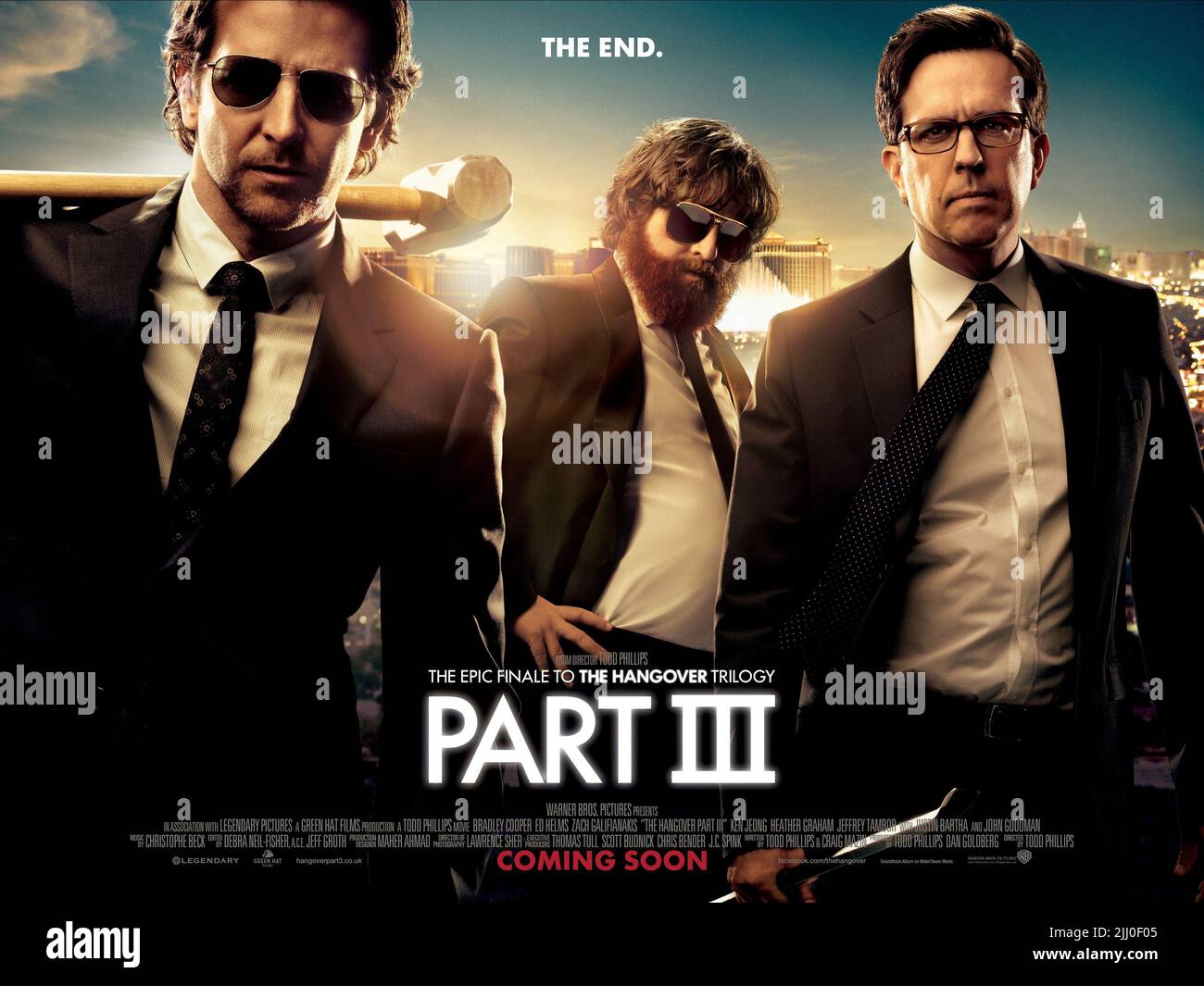 BRADLEY COOPER, ZACH GALIFIANAKIS, ED HELMS POSTER, THE HANGOVER PART