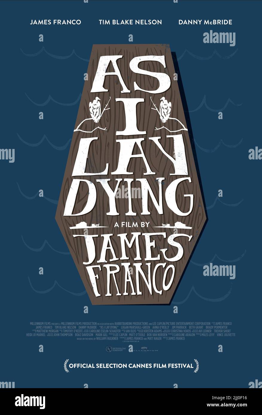 MOVIE POSTER, AS I LAY DYING, 2013 Stock Photo